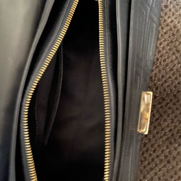 VERSACE black chain link purse - Picture 6 of 9